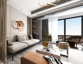 【夢居】125㎡現(xiàn)代輕奢風(fēng)格空間，感受生活的優(yōu)雅姿態(tài)！