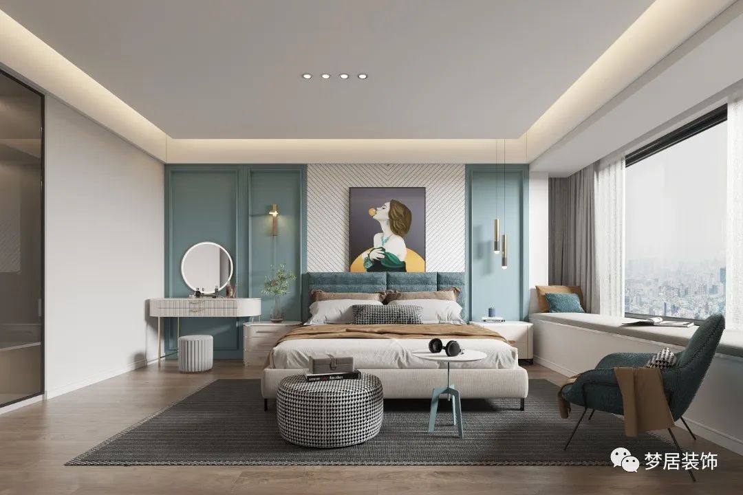 【夢居】136㎡現(xiàn)代簡約空間，展現(xiàn)知性優(yōu)雅的空間格調(diào)!