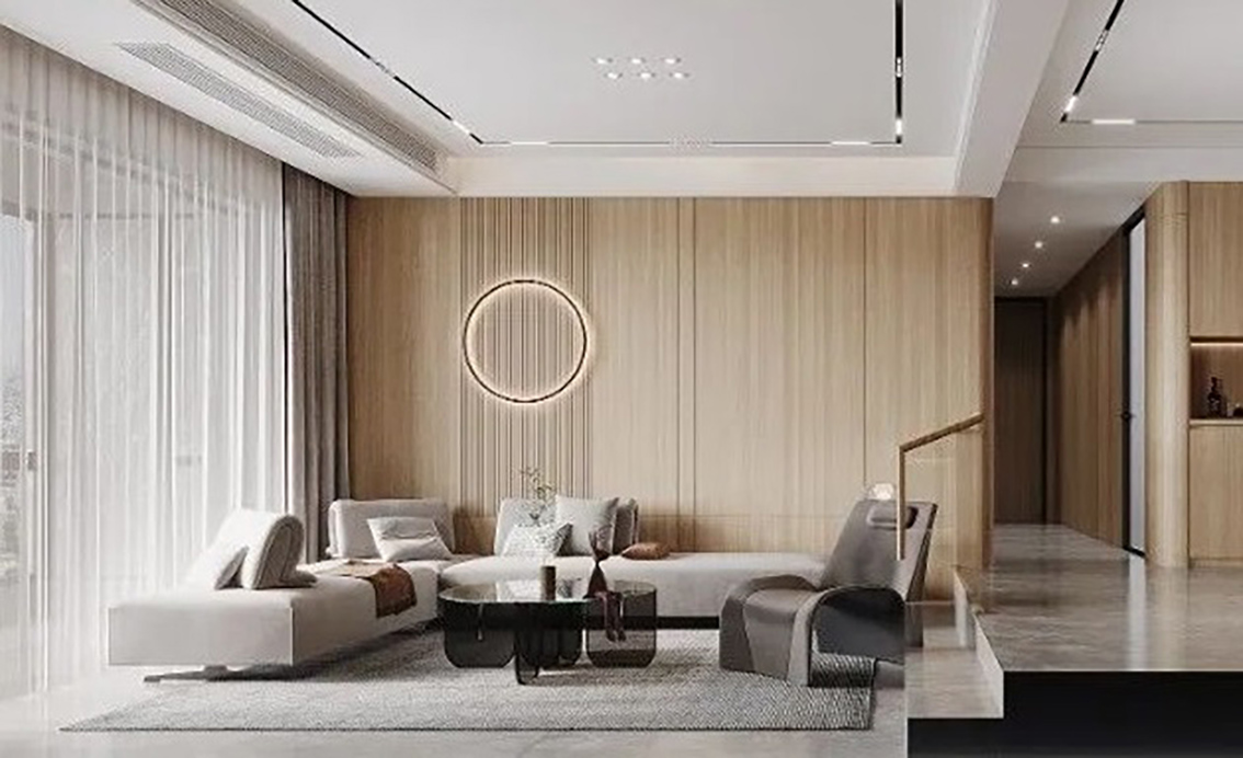 【夢居】超養(yǎng)眼的148㎡現(xiàn)代簡約風設計，融入侘寂元素簡單又高級！