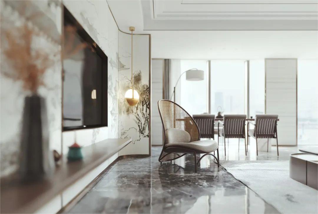 【夢(mèng)居】不一樣的中式客廳裝修，耐看！