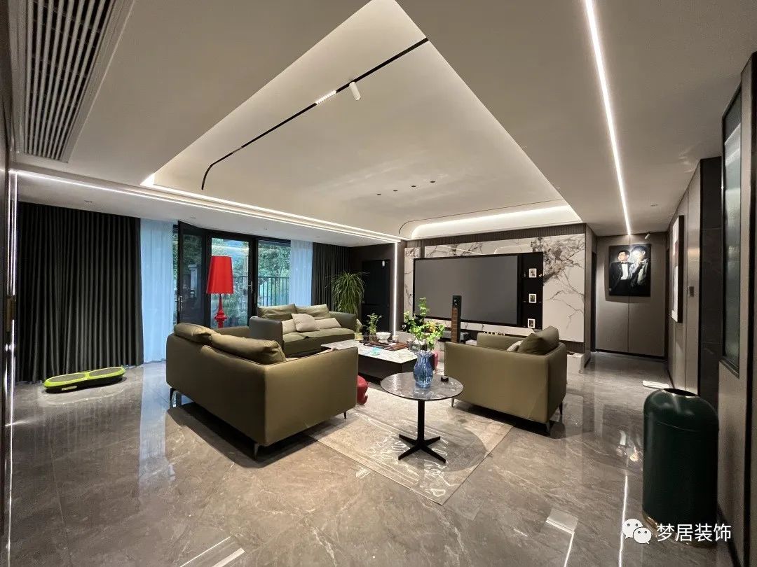 【夢居】500㎡躍層墅式裝修，奢而不華，合樂共生。
