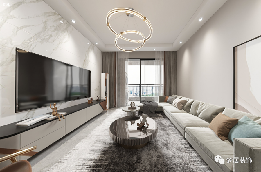 【夢(mèng)居】106㎡現(xiàn)代住宅，簡(jiǎn)約色彩下靈動(dòng)自由的溫暖，簡(jiǎn)約溫和填滿生活。