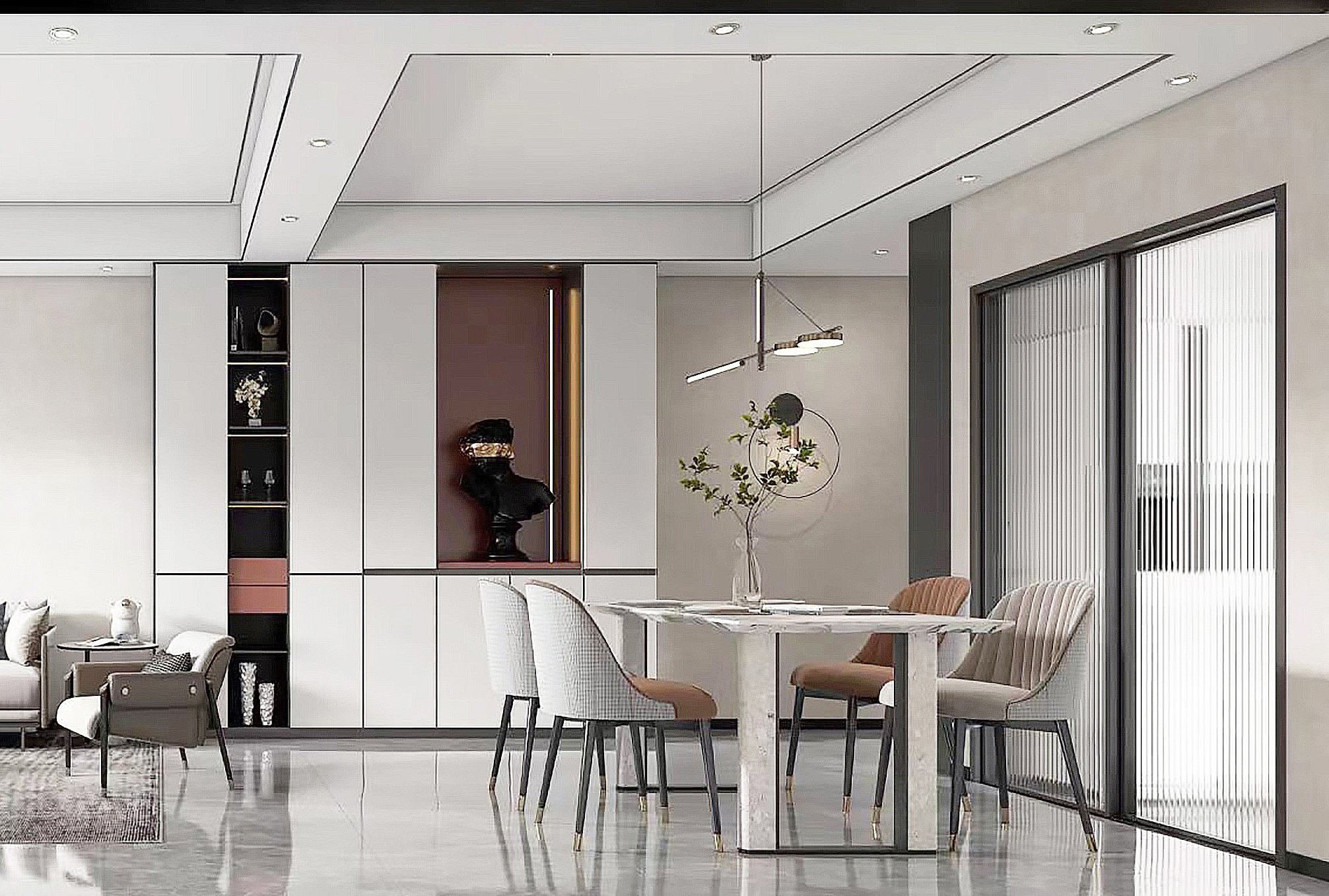 【夢(mèng)居】109㎡現(xiàn)代風(fēng)兩居室，享受自然優(yōu)雅的精致生活。