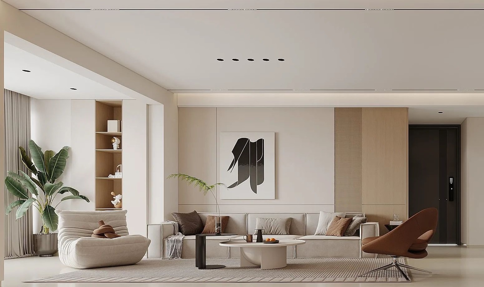 【夢(mèng)居】175㎡奶油風(fēng)，在治愈色彩中增添沉穩(wěn)與精致！