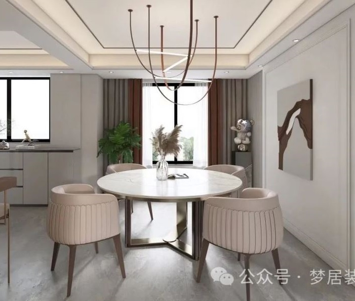 【夢居】126㎡現(xiàn)代簡約家裝 | 細(xì)膩?zhàn)栽诘膬?yōu)雅，當(dāng)喧囂褪去是舒適與放松。