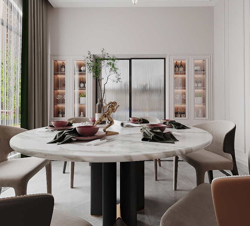 【夢居】387㎡簡約法式別墅，法式浪漫風(fēng)情滿滿！