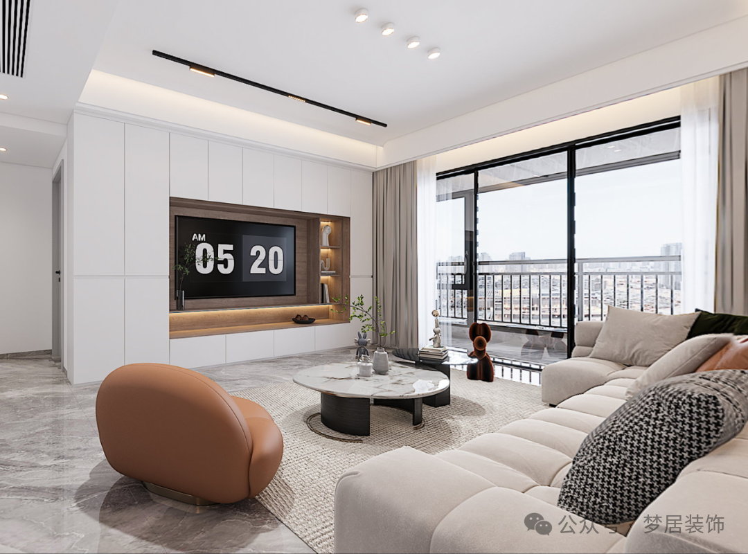 夢(mèng)居&裝修設(shè)計(jì) | 136㎡現(xiàn)代設(shè)計(jì)，追求生活的自在感受。