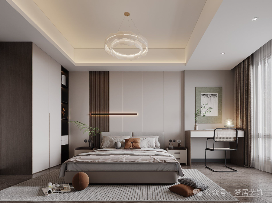 夢(mèng)居&裝修設(shè)計(jì) | 墻面硬包還是軟包？搭配上燈帶提升氛圍感還隔音！