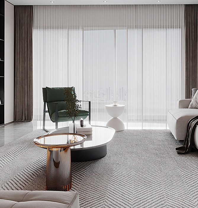 夢(mèng)居&裝修設(shè)計(jì) | 243㎡現(xiàn)代輕奢混搭設(shè)計(jì)，藏著對(duì)生活的不將就。