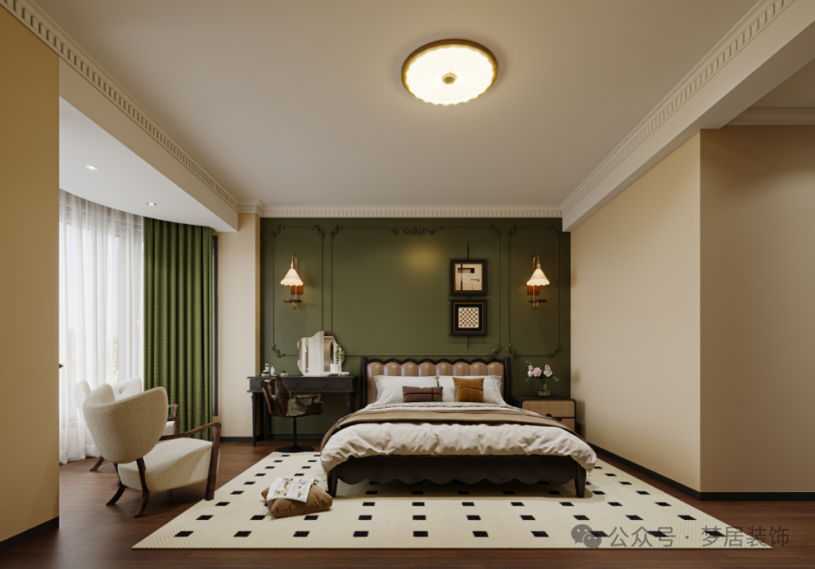 夢(mèng)居&裝修設(shè)計(jì) | 180㎡美式中古風(fēng)，感受時(shí)光沉淀下的魅力，自帶電影氛圍感