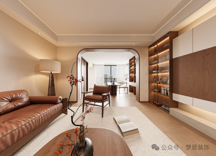 夢居&裝修設計 | 200㎡懷舊中古風設計，空間的時光島嶼，讓繁復的思緒沉淀。