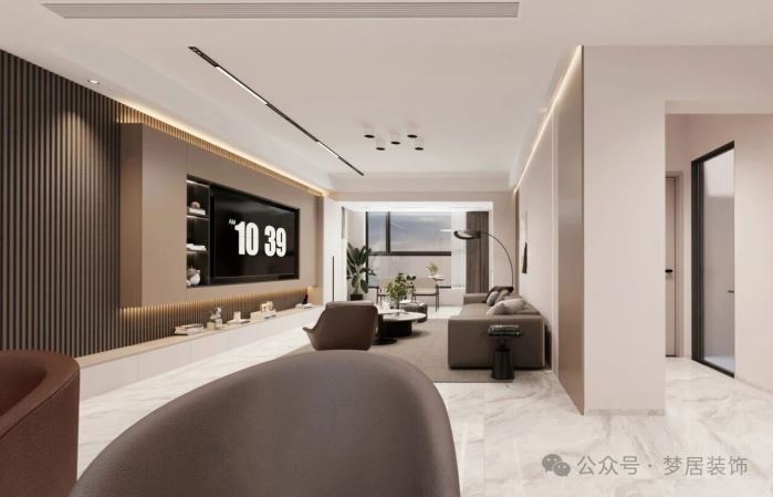 夢居&裝修設計 | 190㎡現代簡約住宅，優(yōu)雅的簡奢之美。