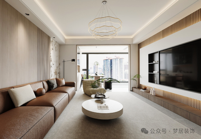 夢居&裝修設(shè)計(jì) | 180㎡現(xiàn)代意式住宅，用質(zhì)感演繹生活美學(xué)。