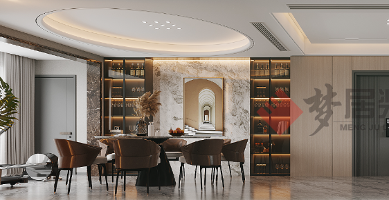 夢居&裝修設(shè)計(jì) | 現(xiàn)代輕奢復(fù)式大宅，主臥高級舒適的套間設(shè)計(jì)真的完全戳中審美